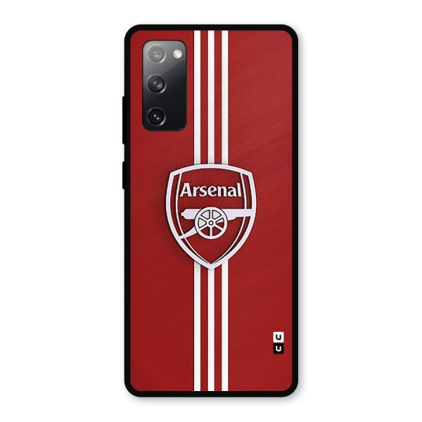 Arsenal Club Metal Back Case for Galaxy S20 FE 5G