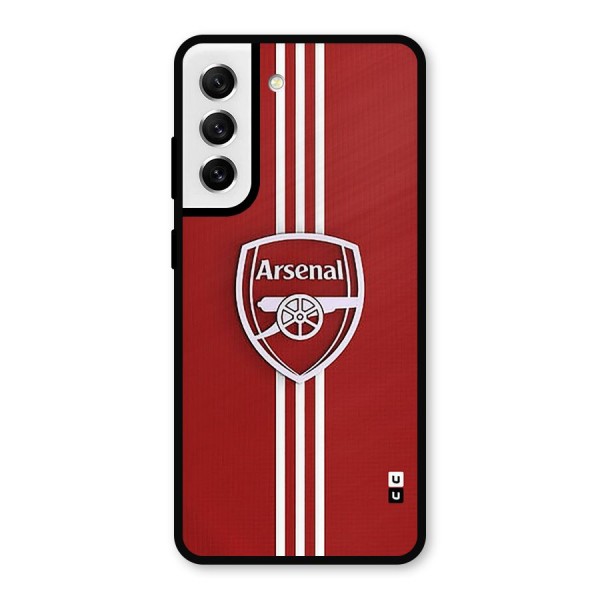 Arsenal Club Metal Back Case for Galaxy S21 FE 5G