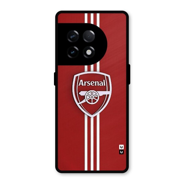 Arsenal Club Metal Back Case for OnePlus 11R