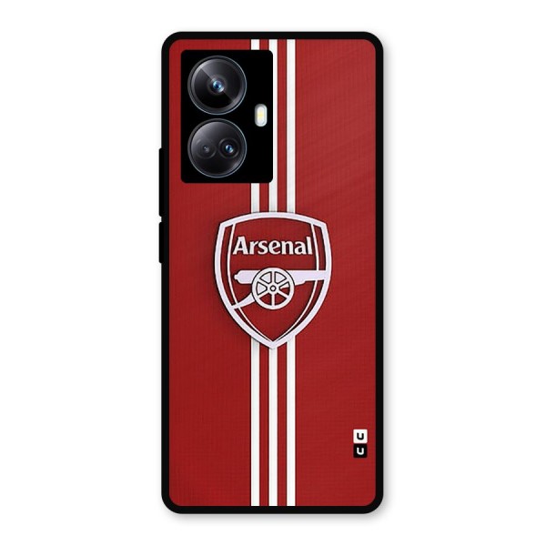 Arsenal Club Metal Back Case for Realme 10 Pro Plus