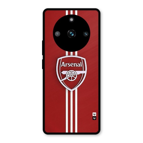 Arsenal Club Metal Back Case for Realme 11 Pro Plus