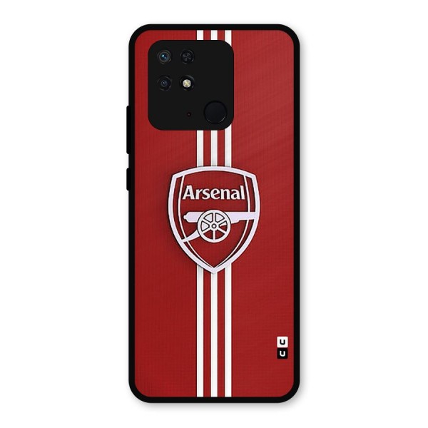 Arsenal Club Metal Back Case for Redmi 10