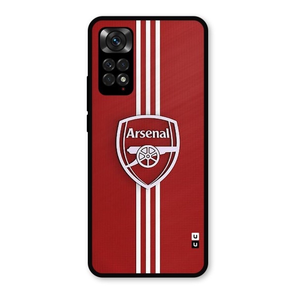 Arsenal Club Metal Back Case for Redmi Note 11