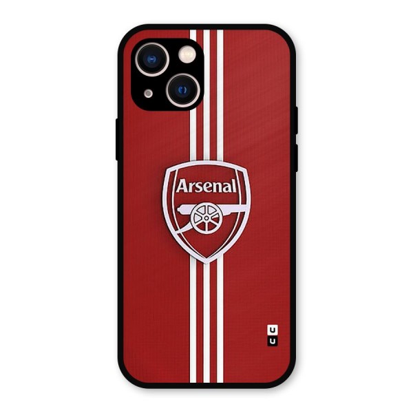 Arsenal Club Metal Back Case for iPhone 13