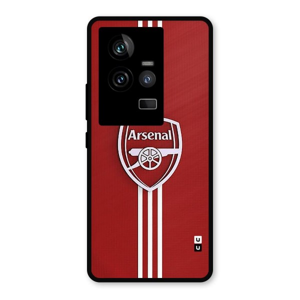 Arsenal Club Metal Back Case for iQOO 11 5G