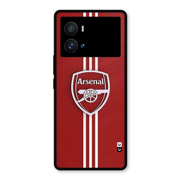 Arsenal Club Metal Back Case for iQOO 9 Pro