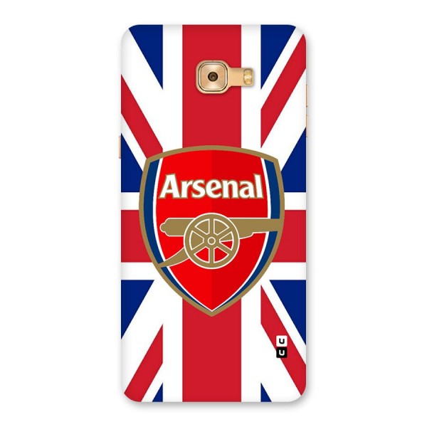 Arsenal Flag Back Case for Galaxy C9 Pro