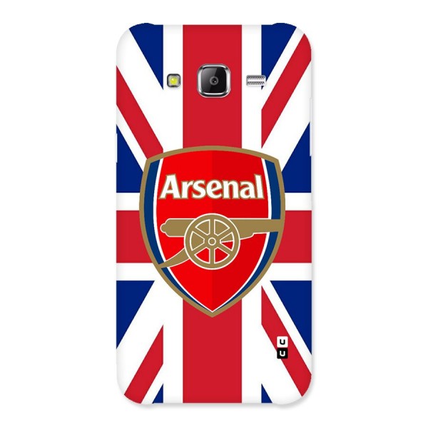 Arsenal Flag Back Case for Galaxy J5