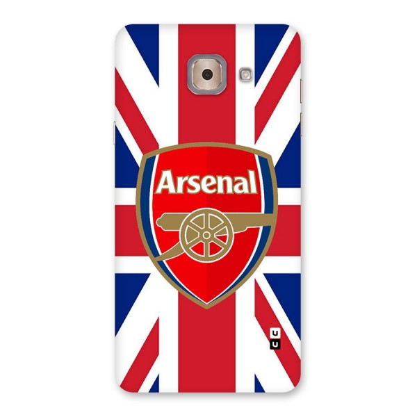 Arsenal Flag Back Case for Galaxy J7 Max