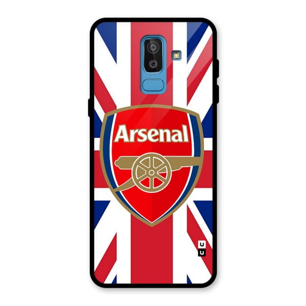 Arsenal Flag Back Case for Galaxy J8