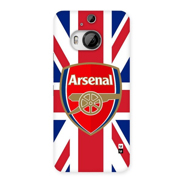 Arsenal Flag Back Case for HTC One M9 Plus