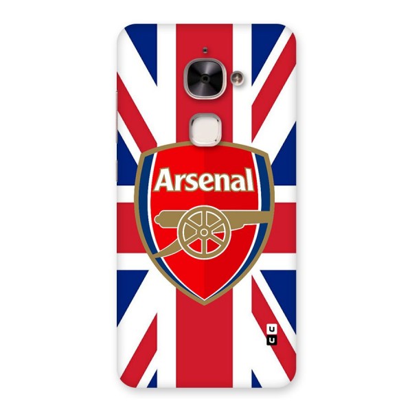 Arsenal Flag Back Case for Le 2