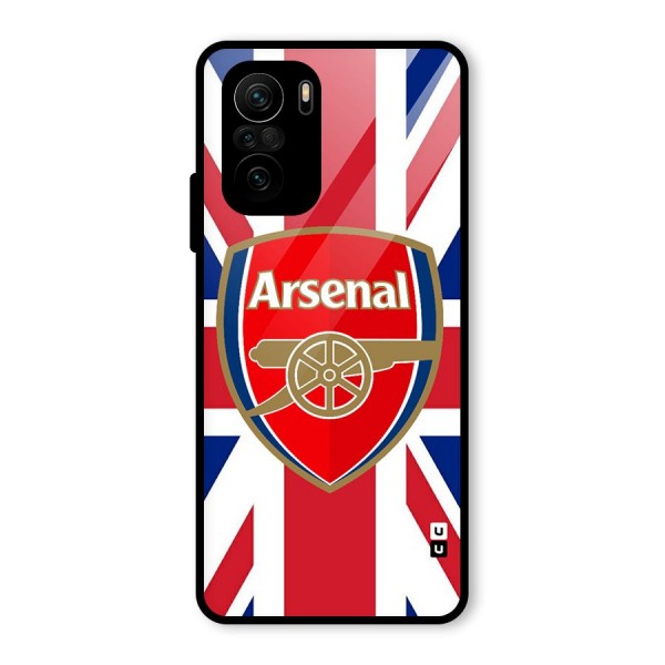 Arsenal Flag Glass Back Case for Mi 11x