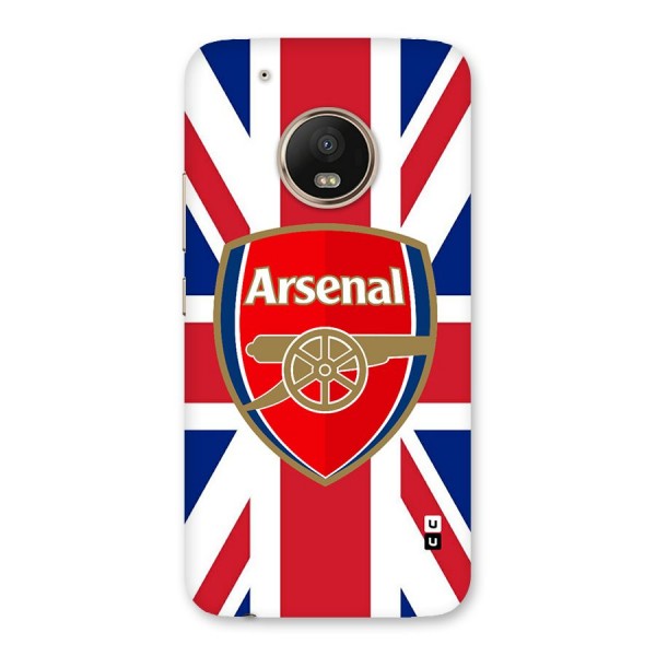 Arsenal Flag Back Case for Moto G5 Plus