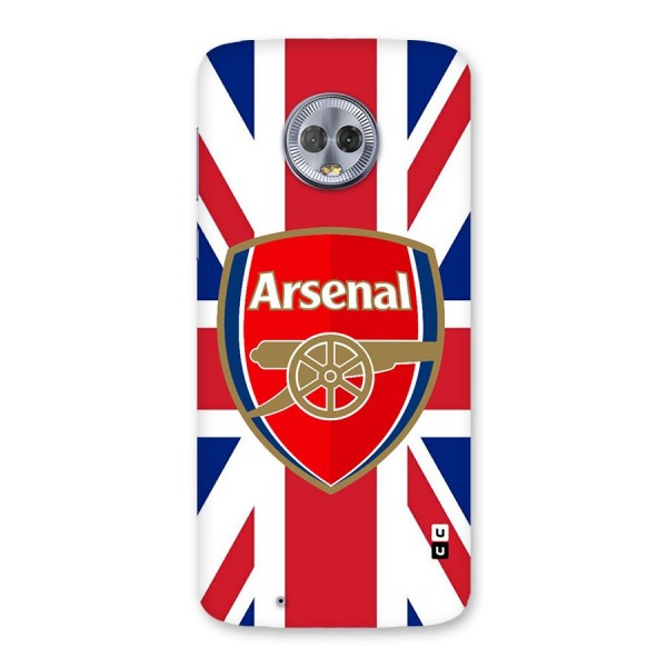 Arsenal Flag Back Case for Moto G6