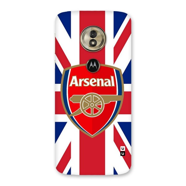 Arsenal Flag Back Case for Moto G6 Play