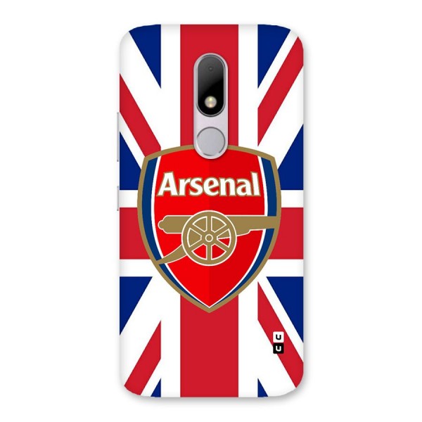 Arsenal Flag Back Case for Moto M