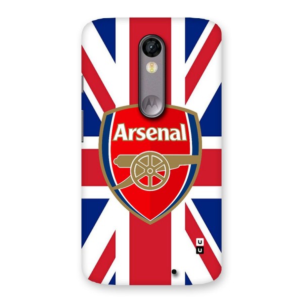 Arsenal Flag Back Case for Moto X Force