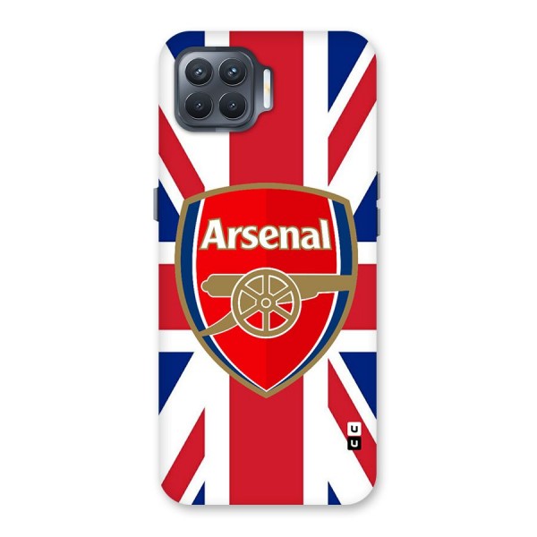 Arsenal Flag Back Case for Oppo F17 Pro