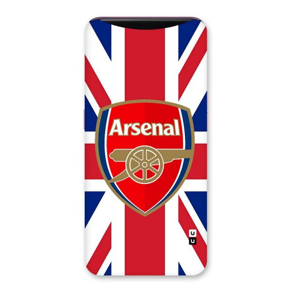 Arsenal Flag Back Case for Oppo Find X