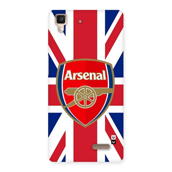 Arsenal Flag Back Case for Oppo R7