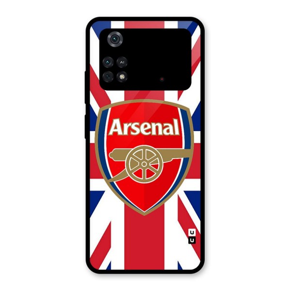 Arsenal Flag Back Case for Poco M4 Pro 4G