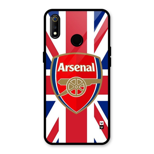 Arsenal Flag Back Case for Realme 3