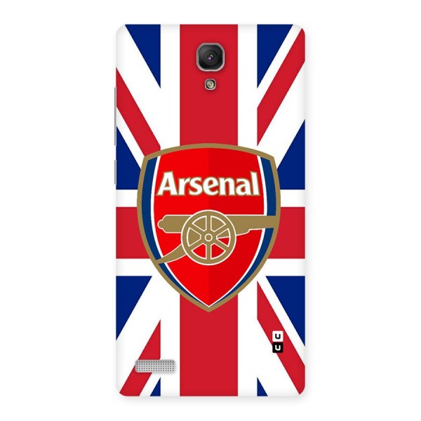 Arsenal Flag Back Case for Redmi Note