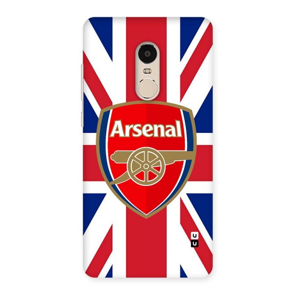 Arsenal Flag Back Case for Redmi Note 4