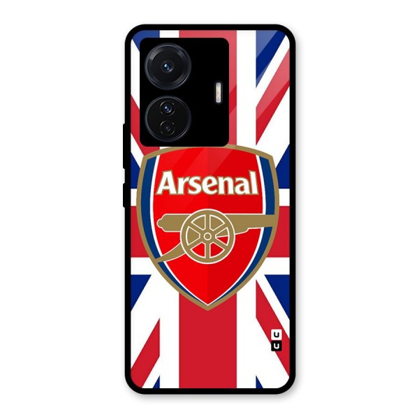 Arsenal Flag Back Case for Vivo T1 Pro