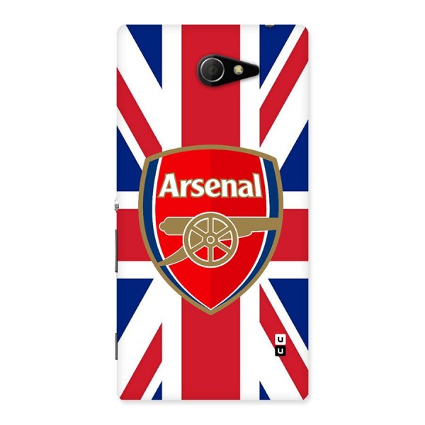 Arsenal Flag Back Case for Xperia M2