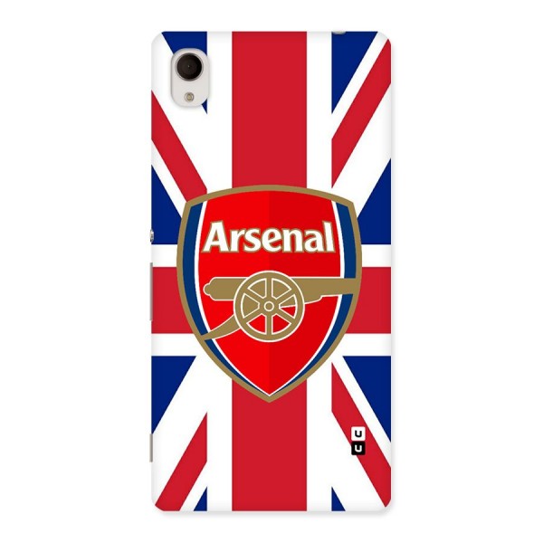 Arsenal Flag Back Case for Xperia M4