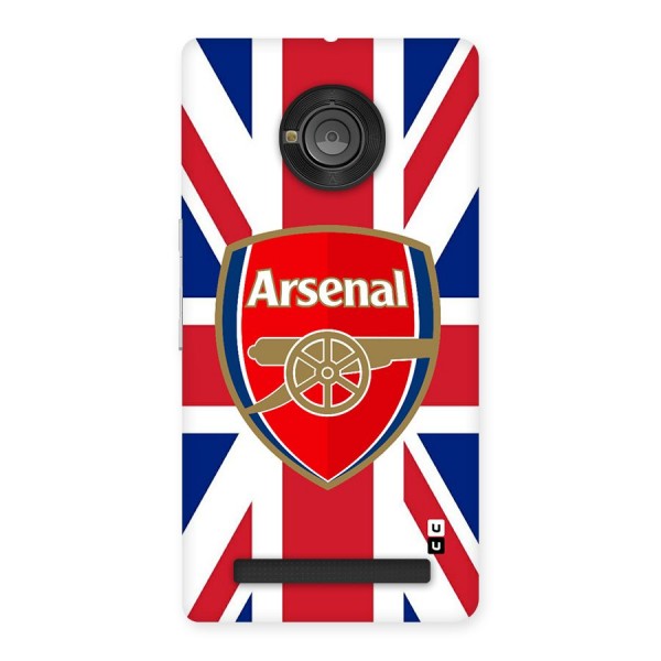 Arsenal Flag Back Case for Yuphoria