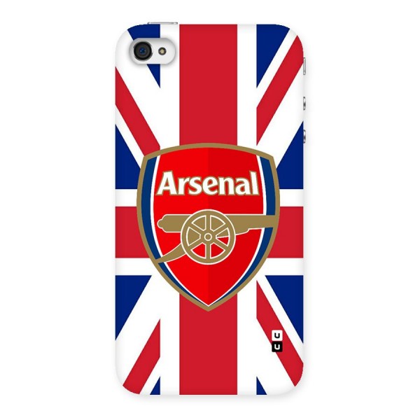 Arsenal Flag Back Case for iPhone 4 4s