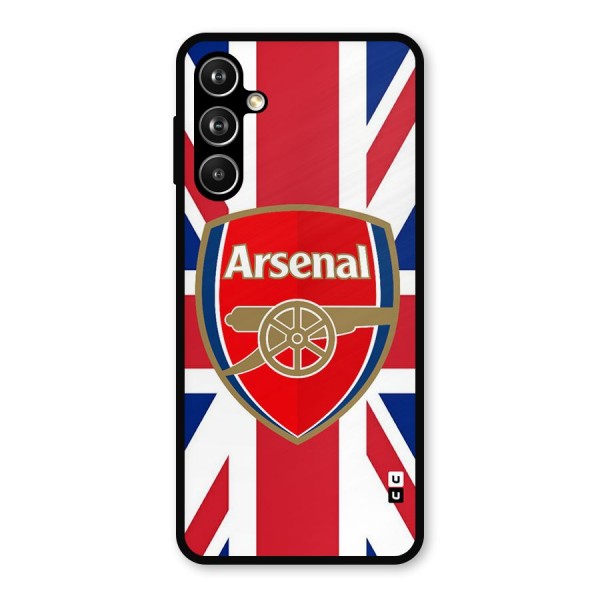 Arsenal Flag Metal Back Case for Galaxy F54