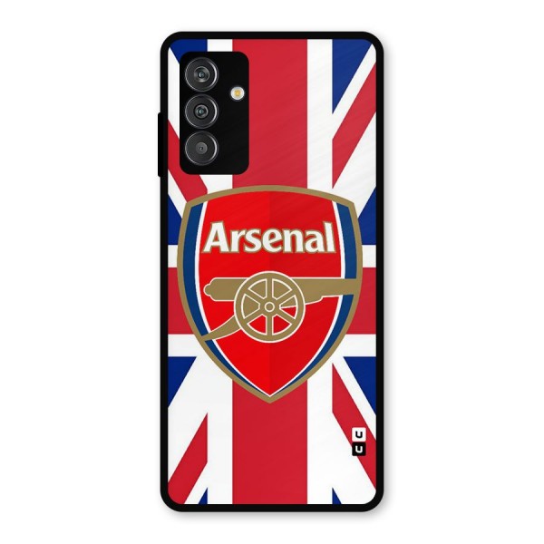 Arsenal Flag Metal Back Case for Galaxy M13