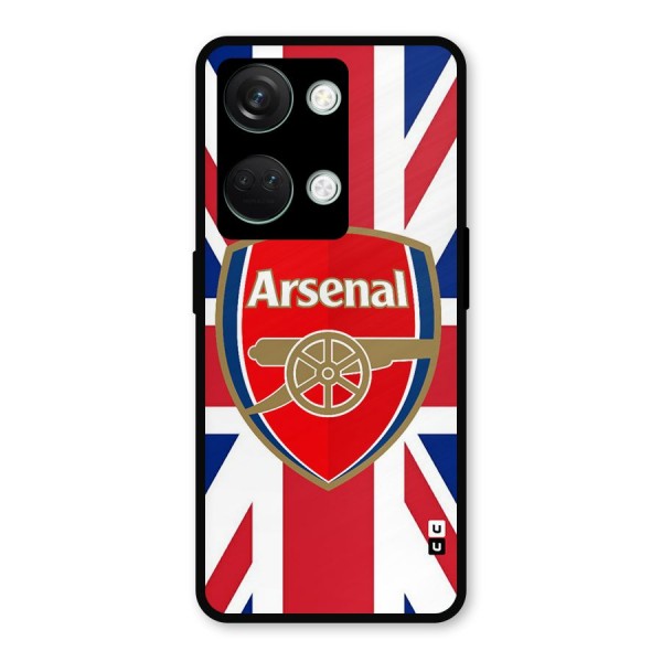 Arsenal Flag Metal Back Case for OnePlus Nord 3