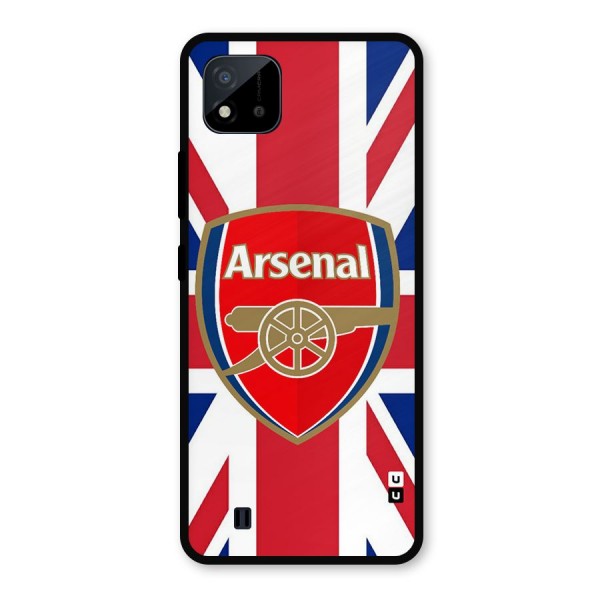 Arsenal Flag Metal Back Case for Realme C11 2021