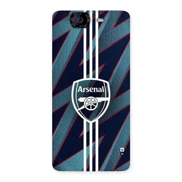 Arsenal Football Club Back Case for Canvas Knight A350