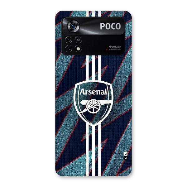 Arsenal Football Club Back Case for Poco X4 Pro 5G