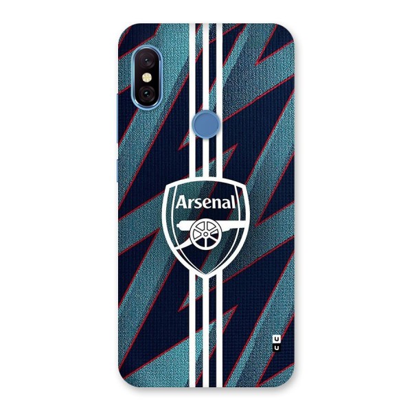 Arsenal Football Club Back Case for Redmi Note 6 Pro