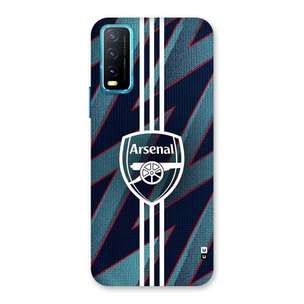 Arsenal Football Club Back Case for Vivo Y12s