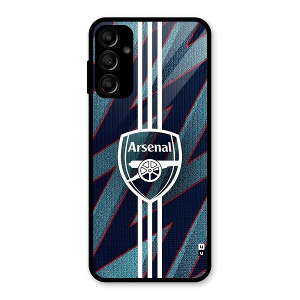 Arsenal Football Club Glass Back Case for Galaxy A14 5G