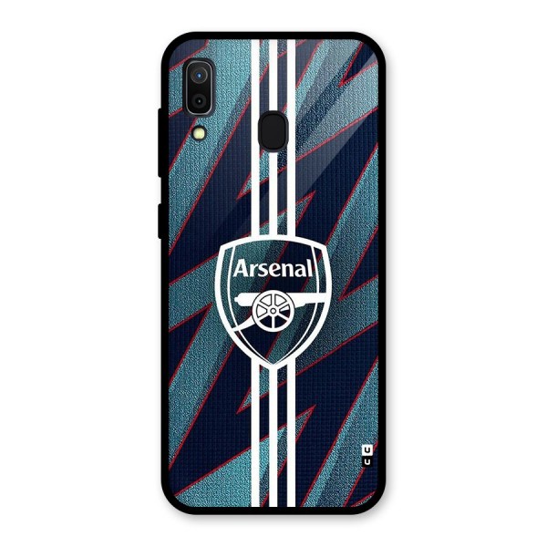 Arsenal Football Club Glass Back Case for Galaxy A30