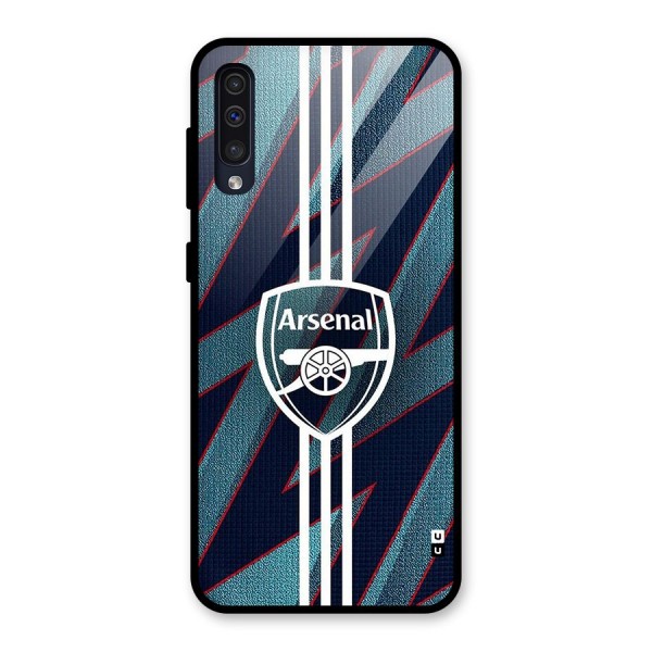 Arsenal Football Club Glass Back Case for Galaxy A30s