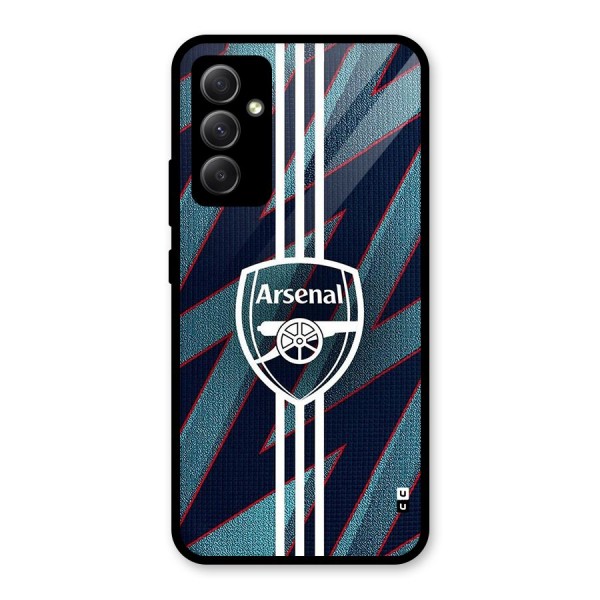 Arsenal Football Club Glass Back Case for Galaxy A34