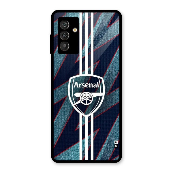 Arsenal Football Club Glass Back Case for Galaxy M13