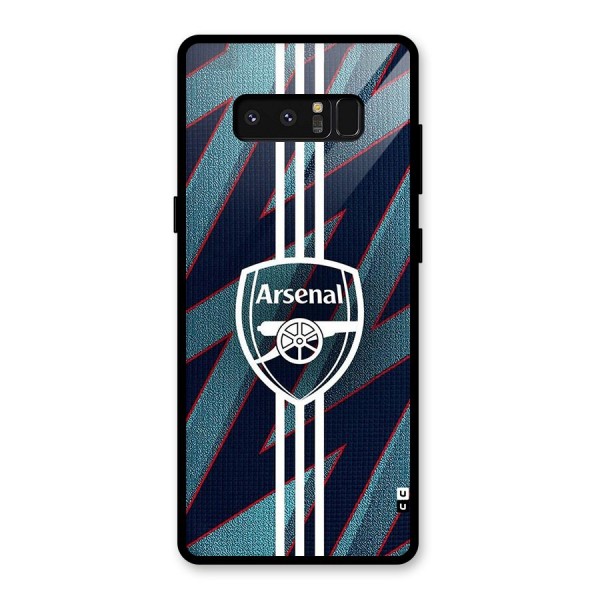 Arsenal Football Club Glass Back Case for Galaxy Note 8