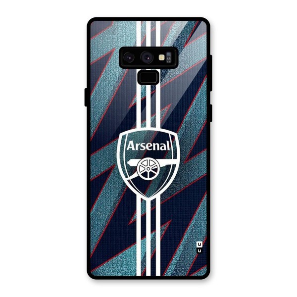 Arsenal Football Club Glass Back Case for Galaxy Note 9