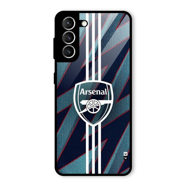 Arsenal Football Club Glass Back Case for Galaxy S21 5G